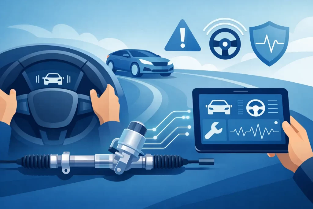 Electric Steering Diagnostics for Safer Handling