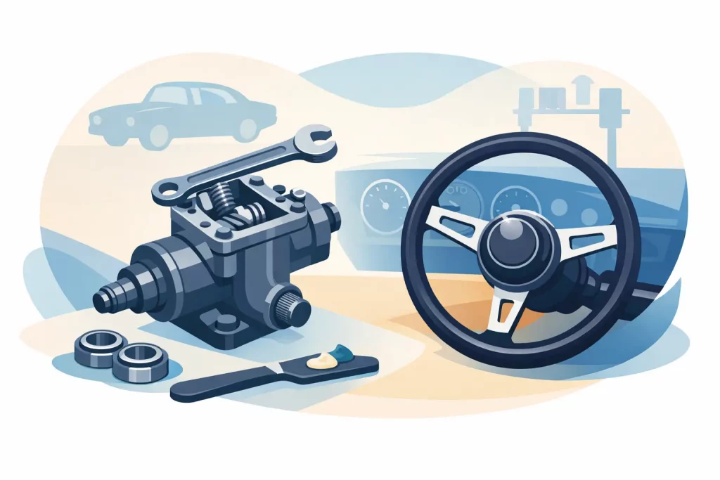Classic Steering Box Repair That Preserves Feel