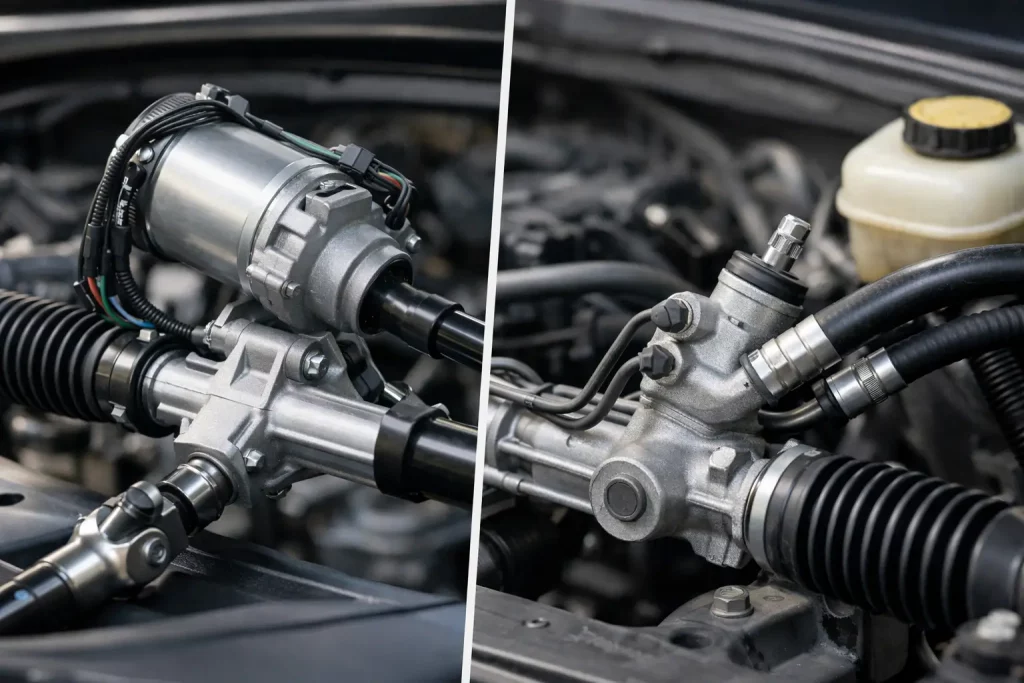 Electric Versus Hydraulic Steering Explained