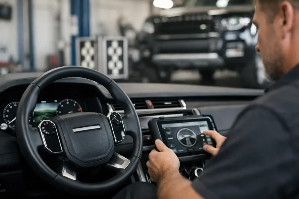 Land Rover Steering Calibration Explained