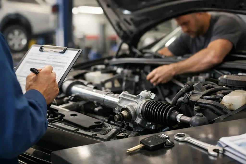 What a Steering Repair Warranty Should Cover