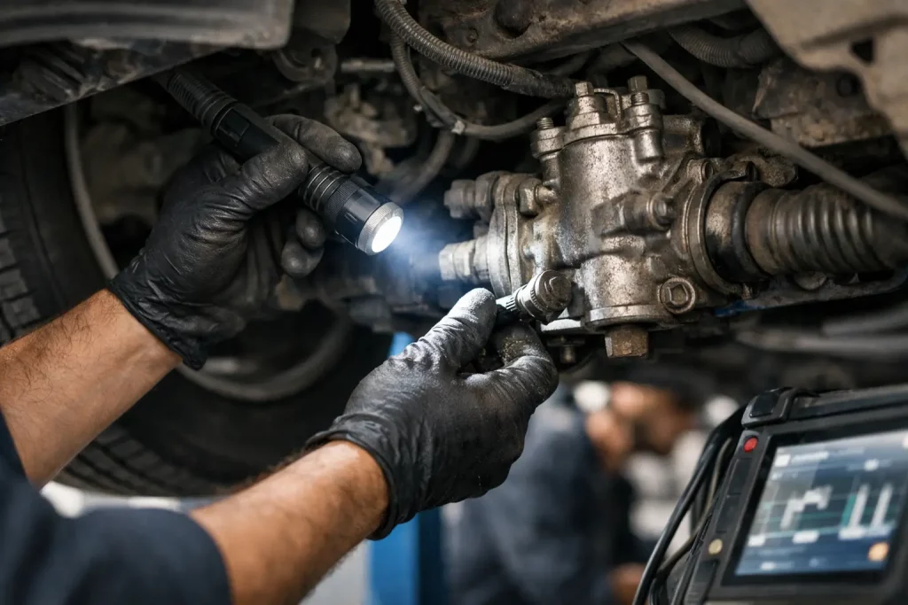 How to Diagnose Steering Box Faults Properly