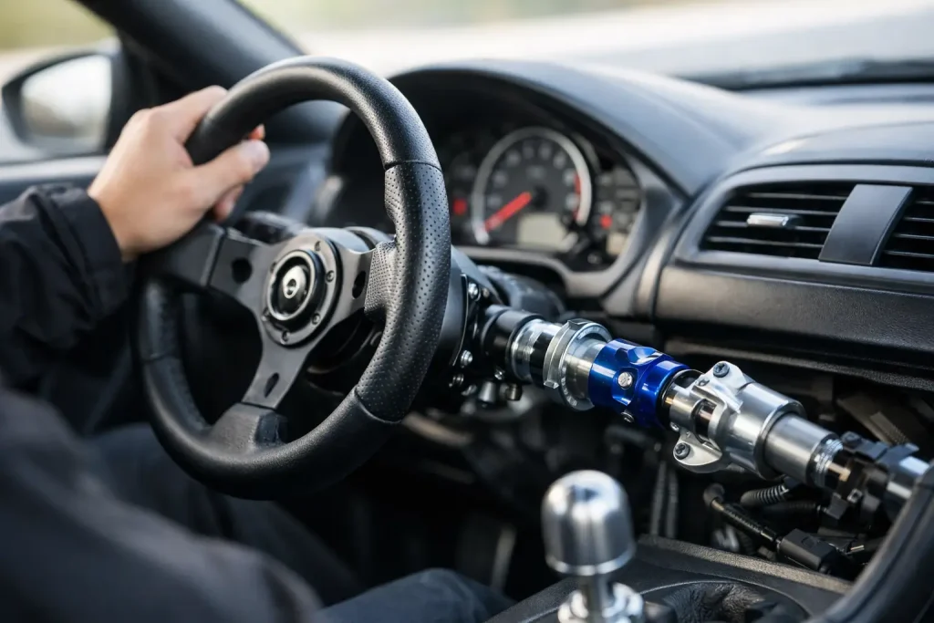Steering Modifications for Lighter Handling